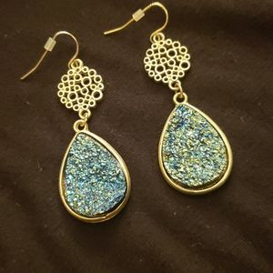Druzy earrings